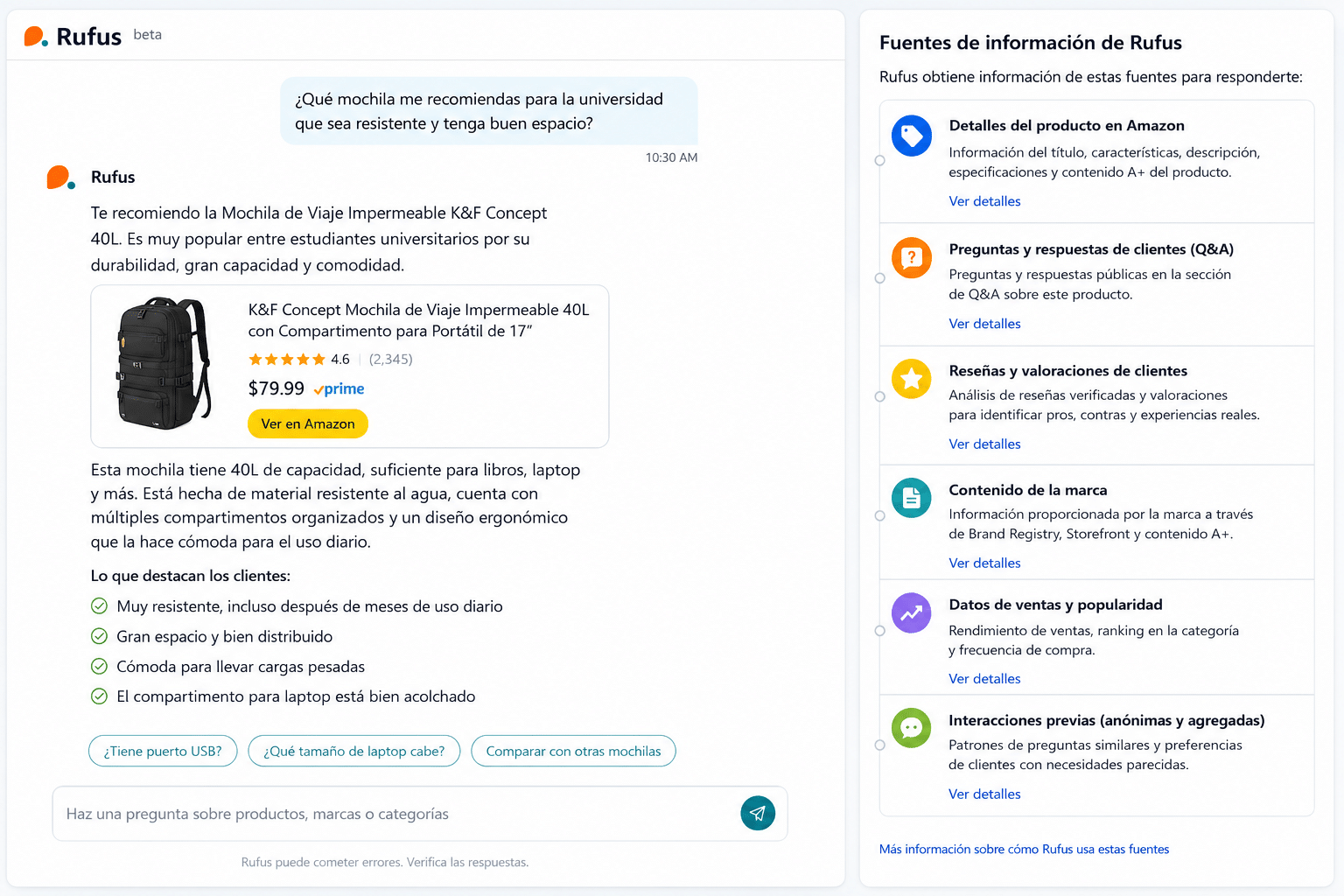optimizar listados Amazon Rufus IA en 2026