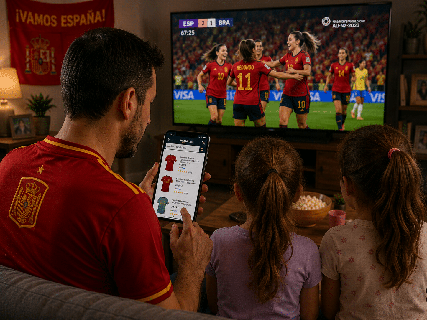 Eventos deportivos y ventas en Amazon